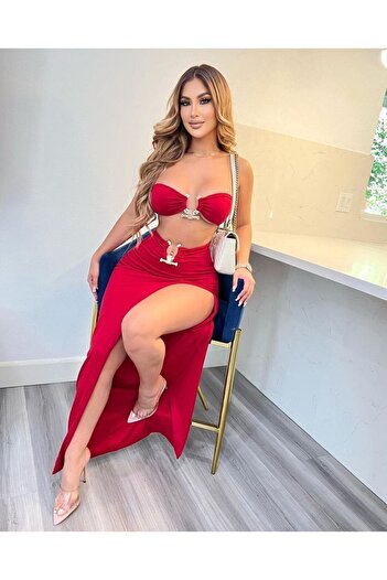 BF Bikini Fashion Gold And Rhise Dress