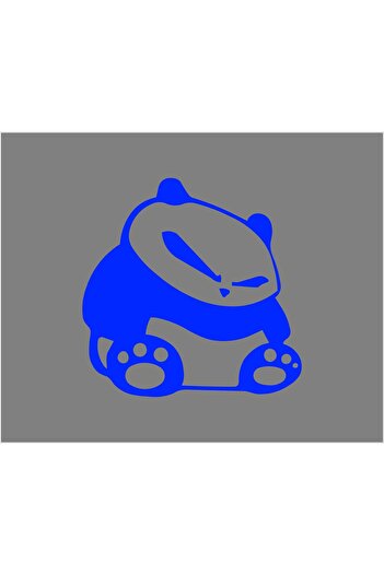 SEÇ Autocolant Angry Panda Autocolant multifuncțional
