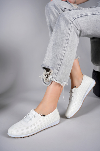 Riccon Byllaion Women's Casual Shoes001281 White