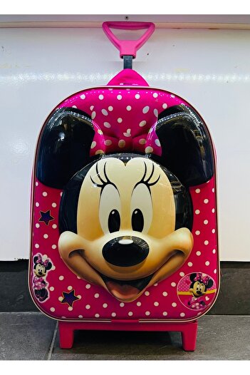 Ezem Store Minnie Minion Kids Kindergarten Check and Bag