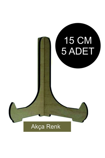 wooden gift design 5 Pieces Maple Wooden Frame Plate Display Stand Exhibition Stand
