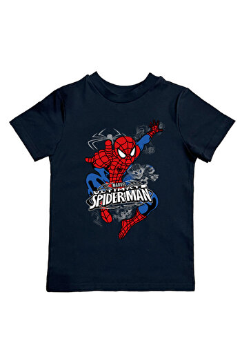 SPIDERMAN printed spider-man cotton combed cloth summer children's T-shirt