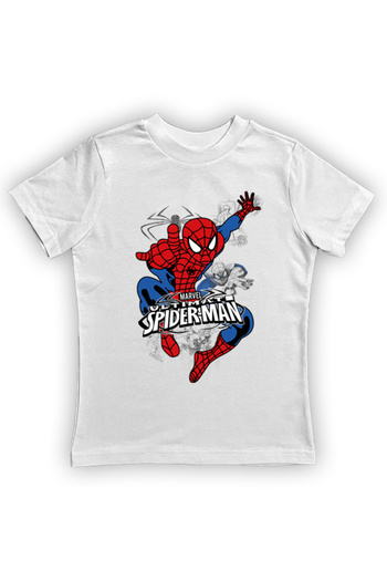 SPIDERMAN printed spider-man cotton combed cloth summer children's T-shirt