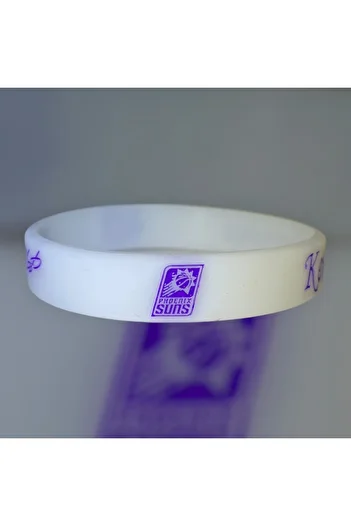 PurpleJam Kevin Durant White Phoenix Suns Basketball Nba Bracelet