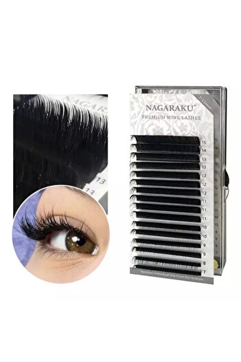 KİRPİKÇİSHOP NAGARAKU Mıx Ipek Kirpik 0,07 D