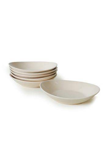 Keramika Cream Stella Dinner Plate 22 Cm 6 Pieces 030