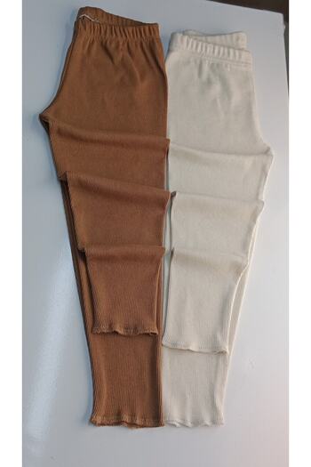 Berat moda Ribbed Leggings 6-12 - 4-5 Years Seasonal Children's Leggings