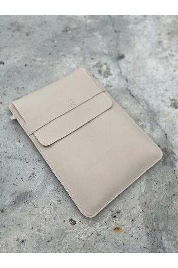 YOUC Design Husă impermeabilă pentru laptop MacBook Pro Air 13’ 14’ 15’ inch Geantă vegană din piele artificială pentru notebook