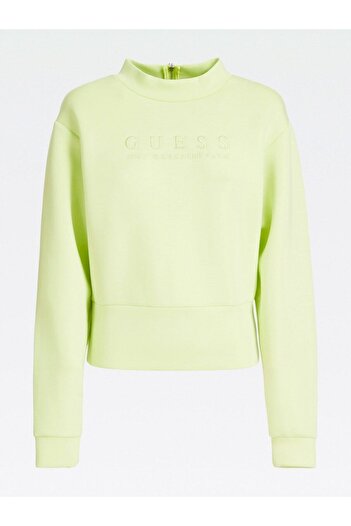 Guess Romina Damen Sweatshirt Gelb