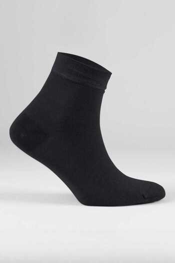 ModeXL Mode XL Ανδρικές κάλτσες Bamboo Half-high 1161 Μαύρες