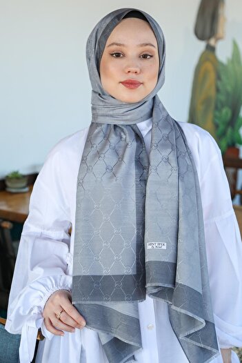 Hint İpek Hintipek Monogram Shawl