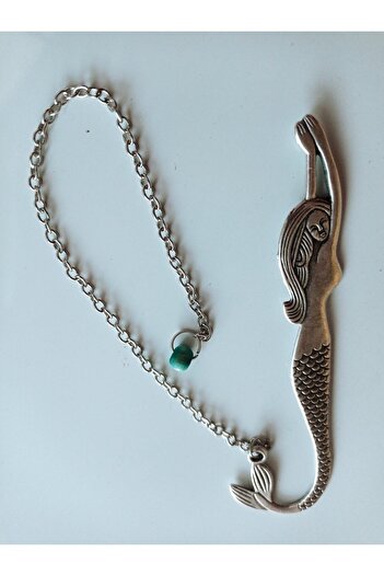 PİRAMİGO Mermaid Metal Bookmark Silver Plated