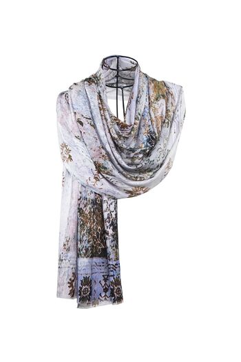 CASHMERE AND SİLK MAWLANA Modal Silk Shawl