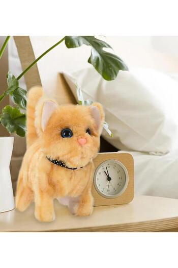 Sole Yürüyen, Sesli Hareketli Sevimli Peluş Kedi - Sweet CAT