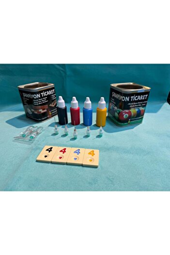 ŞAMPİYON TİCARET OKEY STONE PAINTING SET