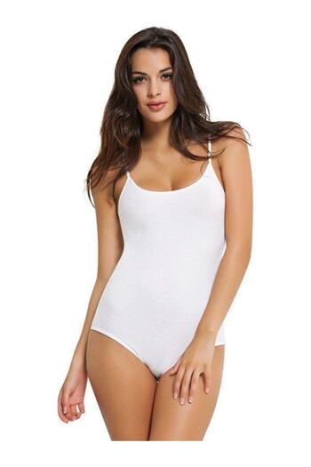 NBB 2935 Women's Rope Strap Snap Fastener Bodysuit