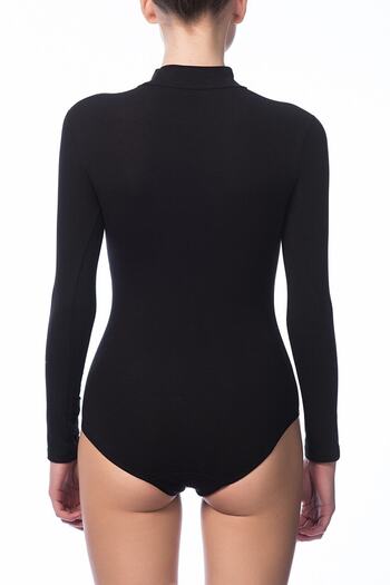 NBB Long Sleeve and Turtleneck Black Snap Body