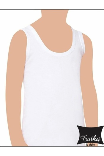 Tutku Boy's Ribbed Undershirt, Pack of 3.