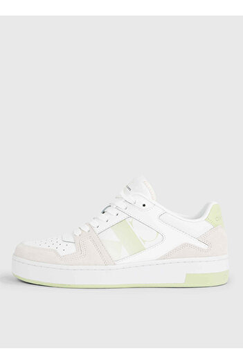 Calvin Klein Suede Women's Sneakers White - Yw0yw 0144602 U