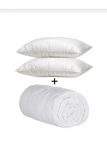 Atantex Double Microfiber Quilt + 2 Pillow Set