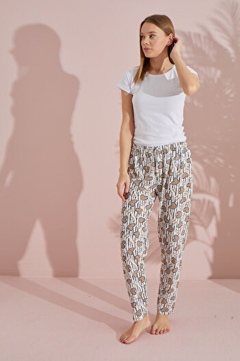 LİLA İÇ GİYİM Pantaloni de pijama pentru femei