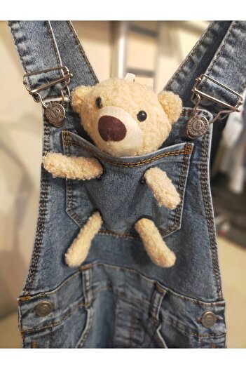 melosh Unisex Copii Teddy Bear Jean Salopet