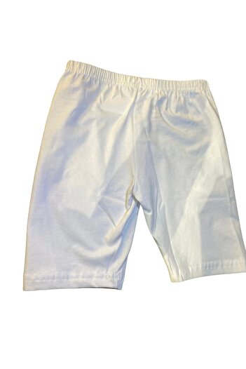 Kocabey Star 7024 Girls' Cotton Short Tights - White - 12-13 Years