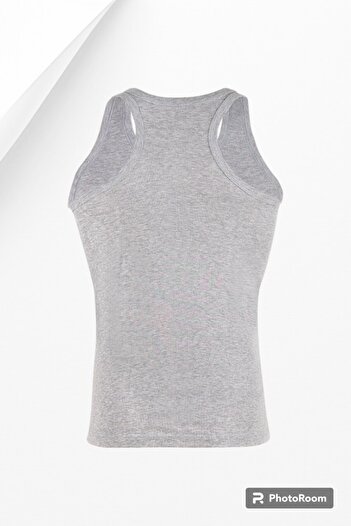 Ceylanoğlu Men's Rib Sports Tank - 100% cotton Series