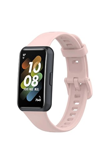 Tagomoon Huawei Band 7 ve Honor Band 7 Akıllı Bileklik Uyumlu Kordon Spor Jel Silikon Kayış