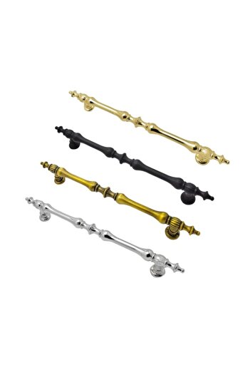 blackwhiskers Mâner antic din cupru semilună 128 mm mâner de lux pentru bucătărie, vestiar, mâner pentru mobilier, mâner pentru dulap, mâner pentru sertar