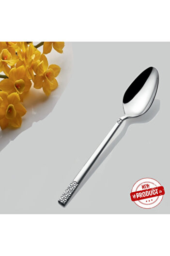 AHİR TİCARET İnter Steel Star Model Tea Spoons 12 Pieces