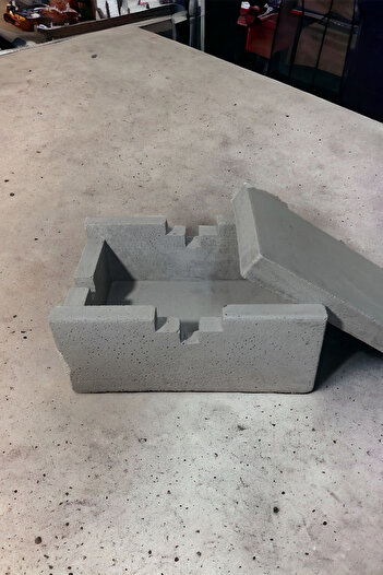 RocArt Home Бетонний прямокутний попільничка