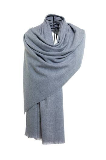 CASHMERE AND SİLK MAWLANA Modal Cashmere Plain Shawl