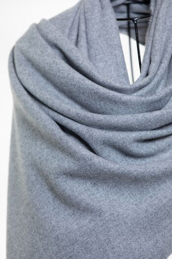 CASHMERE AND SİLK MAWLANA Modal Cashmere Plain Shawl