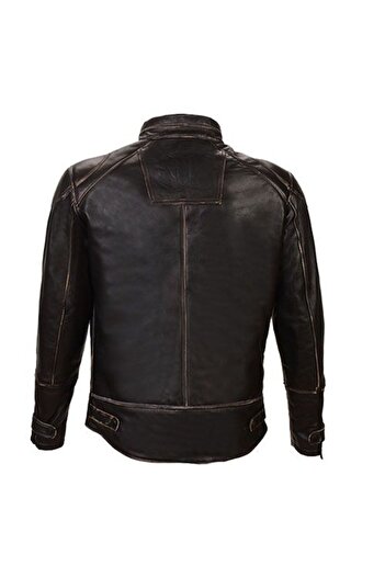 Vexo Vintage Leather Coat Black XL (New Season)