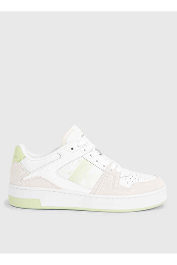 Calvin Klein Suede Women's Sneakers White - Yw0yw 0144602 U