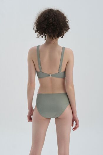 Dagi Khaki Normal Waist Bikini Bottom