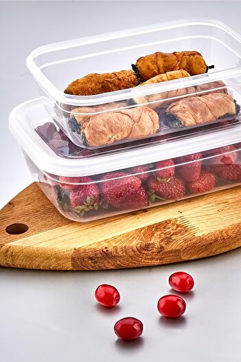 Znp Home Maya| 4 Pieces of Rectangular Storage Containers with Leak-Proof Lid| Storage Container Set