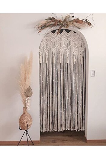 ELFİDAA WOOD Macrame Curtain