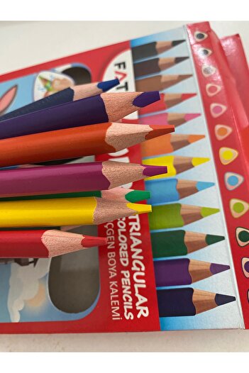 Fatih 12 Li Jumbo Kuru Boya ve Fatih 12 Li Pastel Boya
