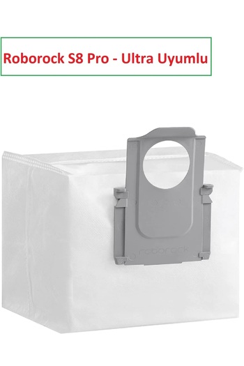 LİN GRUP Roborock S8 Pro Ultra Plus - 1 Συμβατή τσάντα σκόνης