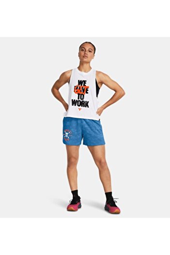Under Armour Kadın Project Rock Terry Underground Şort 1382712-444