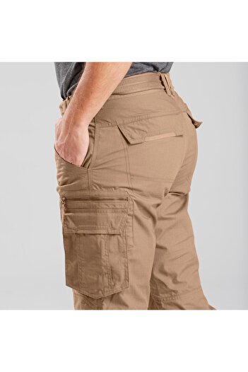Decathlon Ανδρικό παντελόνι εξωτερικού χώρου Cargo - Καφέ - Travel 100