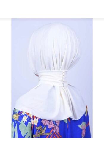 Ayselcehobi Μπλούζα μαγιό Hijab με ασορτί κουμπωτό καπέλο Hijab