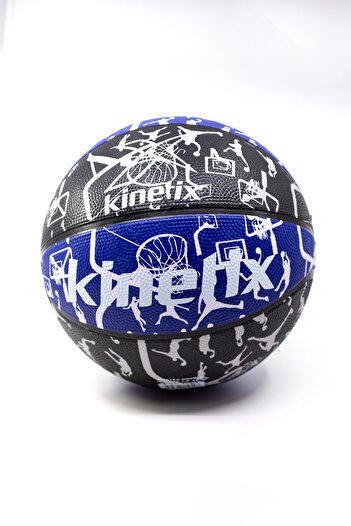 Kinetix Μπλε Navy Basketball - Indoor & Outdoor, No:7 Number, Η αντλία δεν περιλαμβάνεται