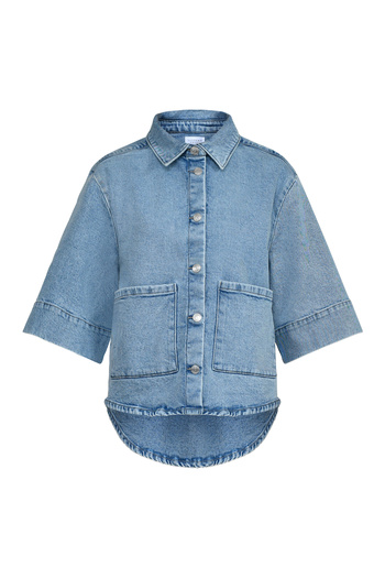 Sister's Point Jacket Women's / Girls L. Blue Wash