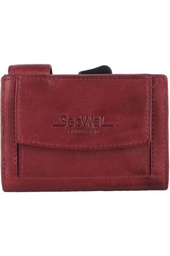 SecWal SecWal 2 credit card case wallet RFID leather 9 cm