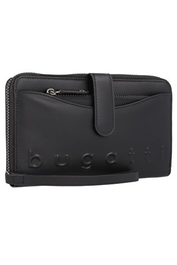 BUGATTI Daphne Wallet RFID protection Leather 19 cm
