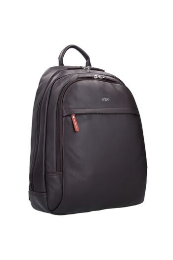 Jump Uppsala backpack leather 42 cm laptop compartment