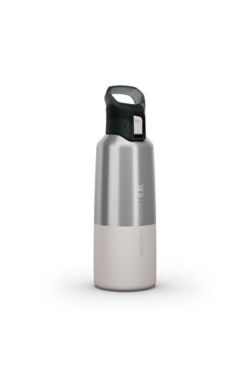 Decathlon Quechua Stainless Steel Thermos - Thermal Insulated - White - 0.8 L - Mh500